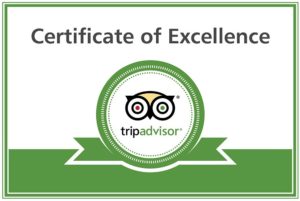 tripadvisor Certificate of Excellence